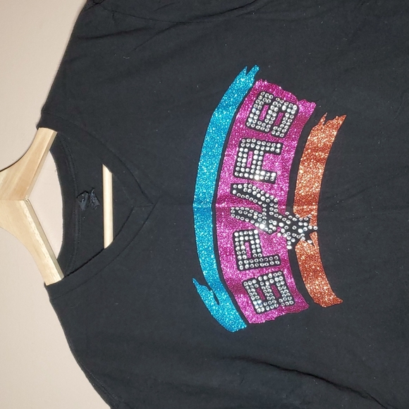 Spurs Rhinestones Women's T-shirt - Picture 3 of 4